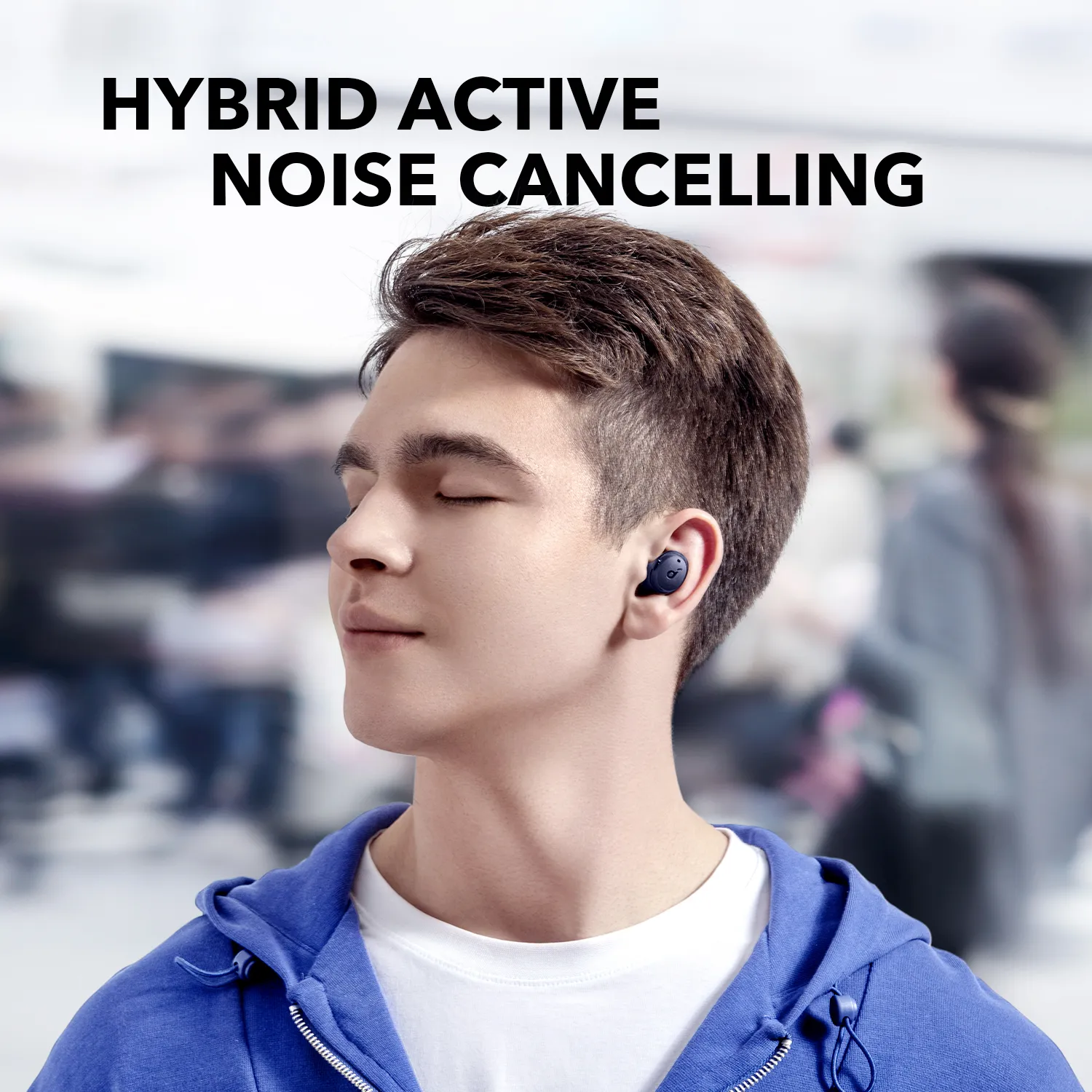 Anker Soundcore Dot 3i V2 - wireless earbuds, black