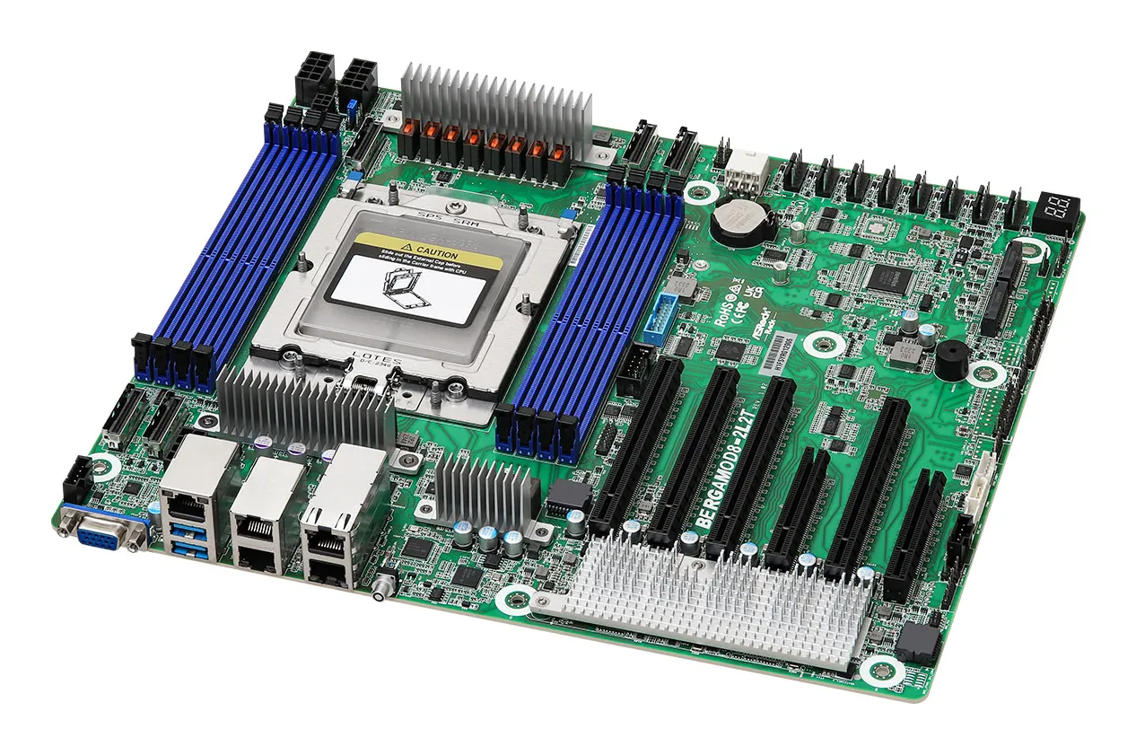 ASRock Rack BERGAMOD8-2L2T SP5 CEB -emolevy