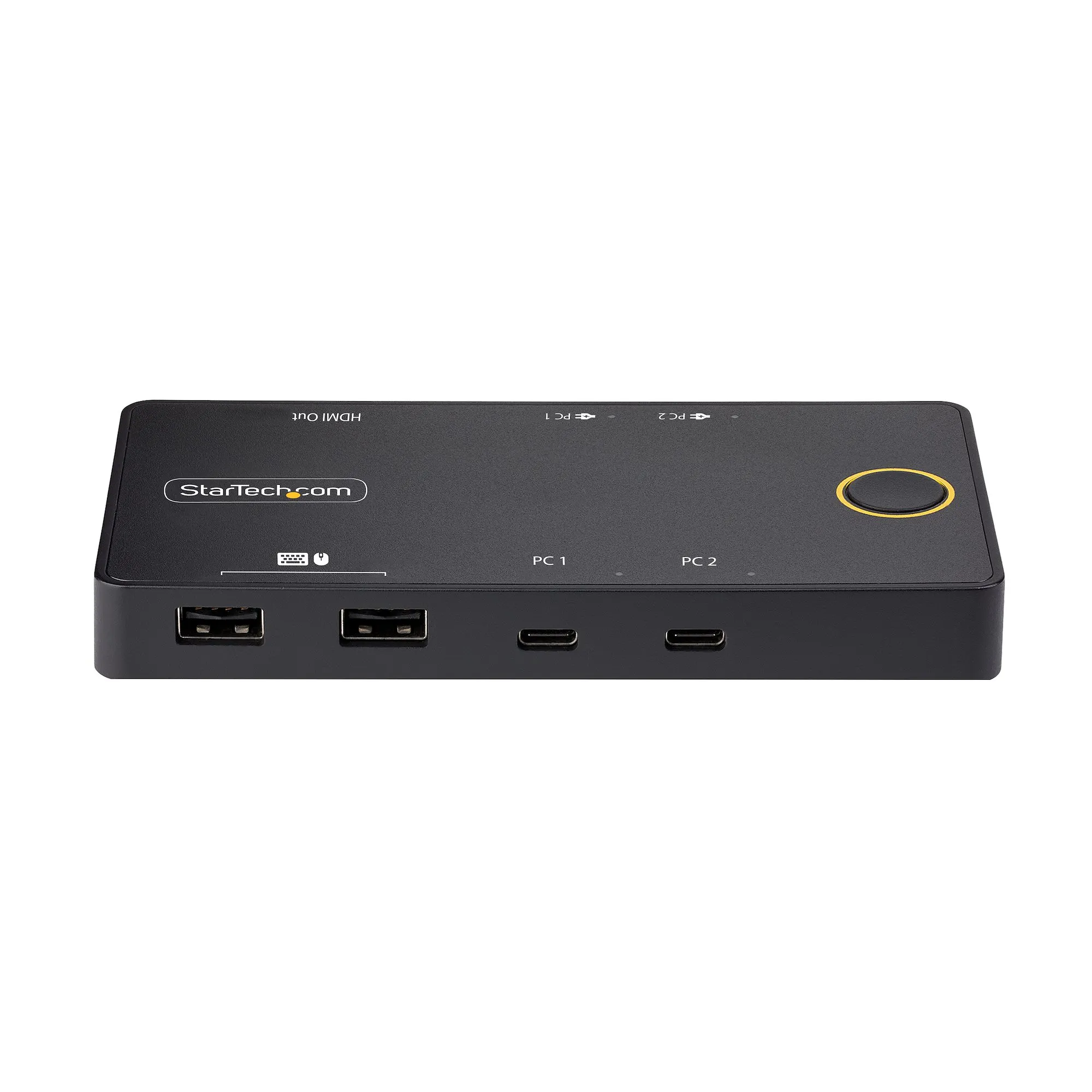 2-Port USB-C KVM Switch PD Pass-through