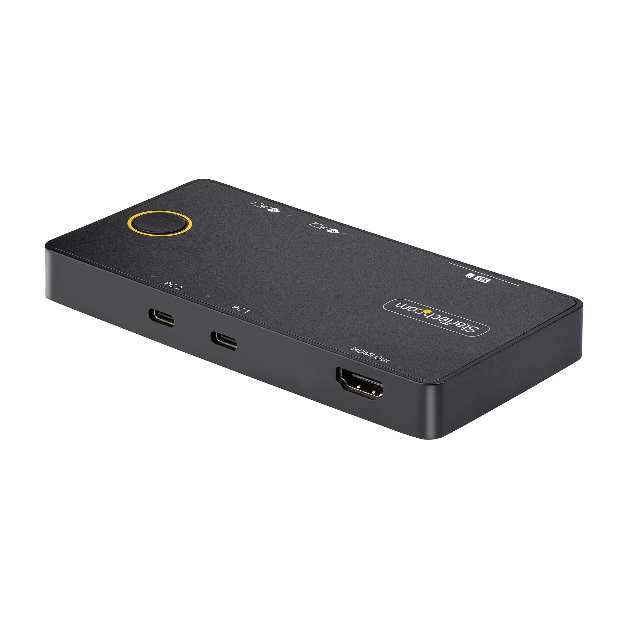 2-Port USB-C KVM Switch PD Pass-through