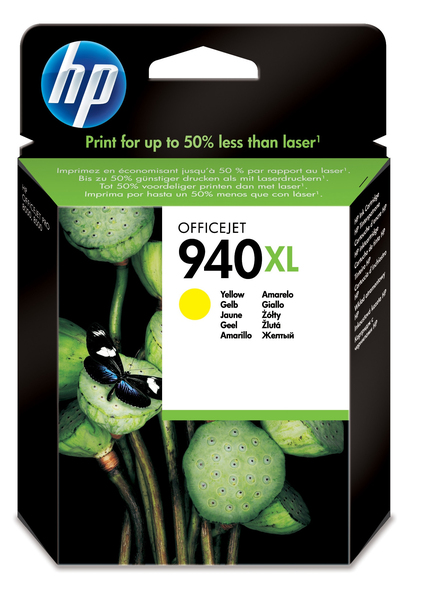 HP 940XL ink yellow blister 16ml 1400 Seiten Officejet Pro 8000 8500