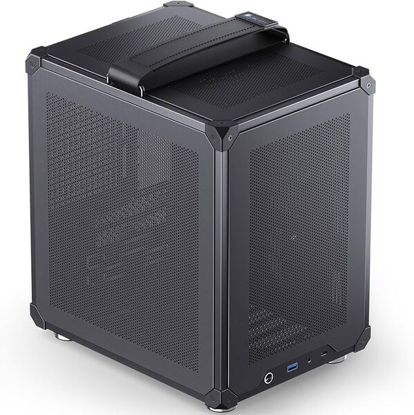 Jonsbo C6-ITX Mini-ITX Case, Black