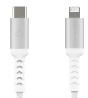 Re-charge - BRD Cable - USB-C to Lightning, White (1.2m)