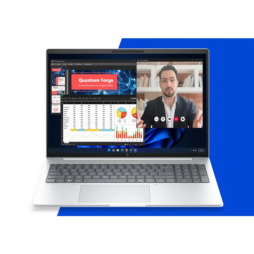 HP EliteBook 8 G2i 16 AI 16" Core Ultra 5 325, 16GB, 512GB, Intel Graphics, Win 11 Pro - Notebook, Silver