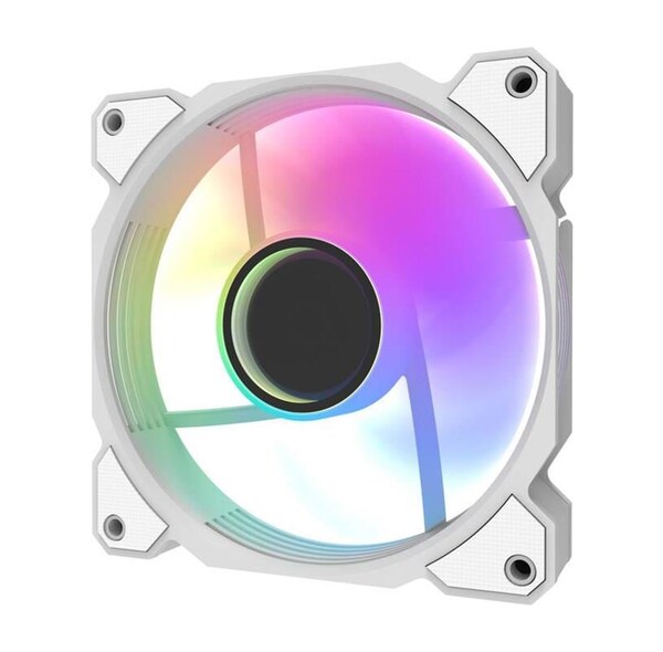 DARKFLASH DR08 120 mm A-RGB PWM Case Fan, White