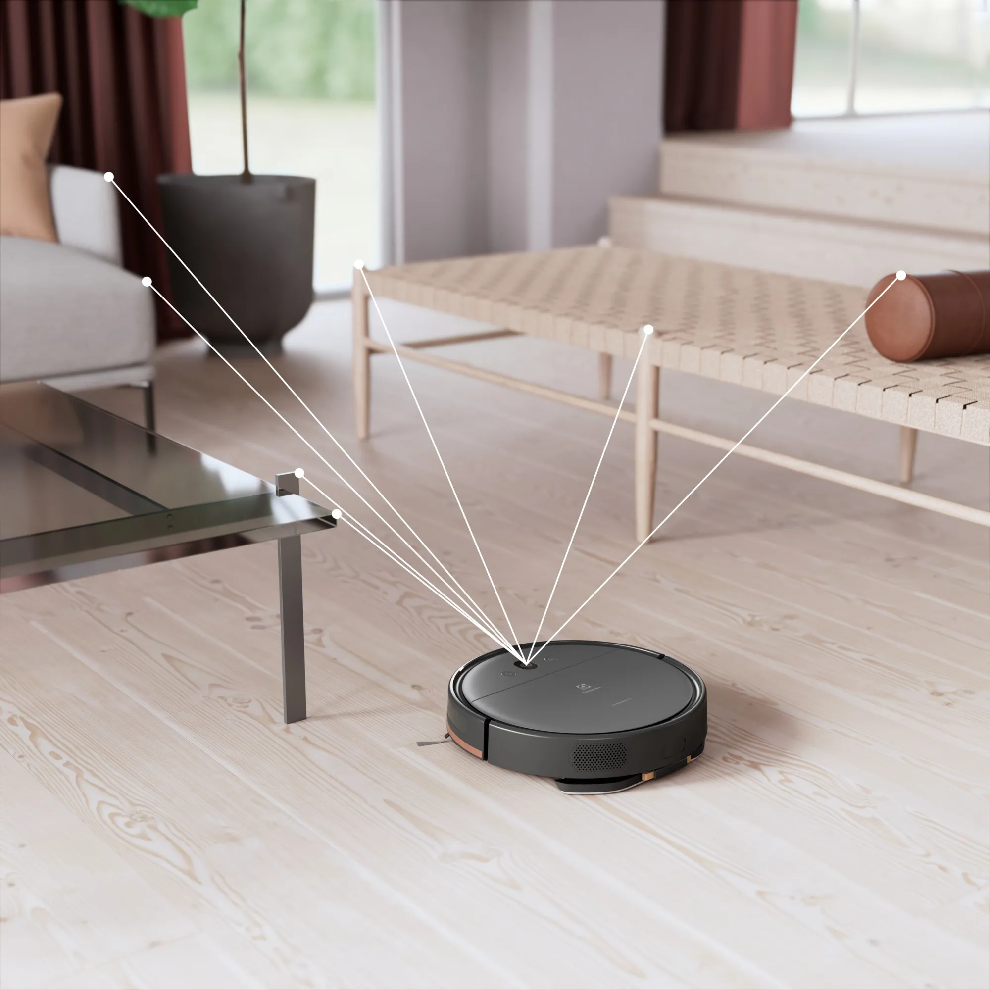 Electrolux 600 Series ER61UW1DG Robot vacuum cleaner, Dark gray