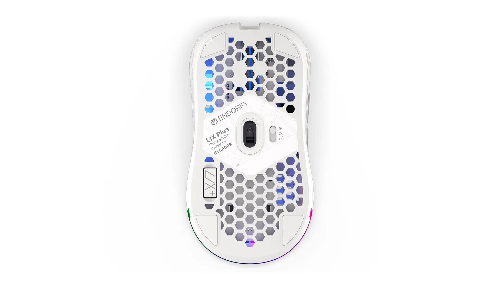 Endorfy LIX Plus - wireless gaming mouse, onyx white