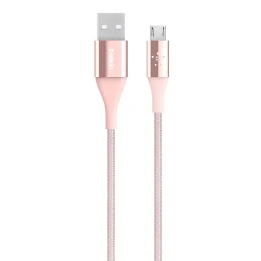 Belkin MIXIT DuraTek USB A - Micro-USB B cable, 1.2 m, Pink