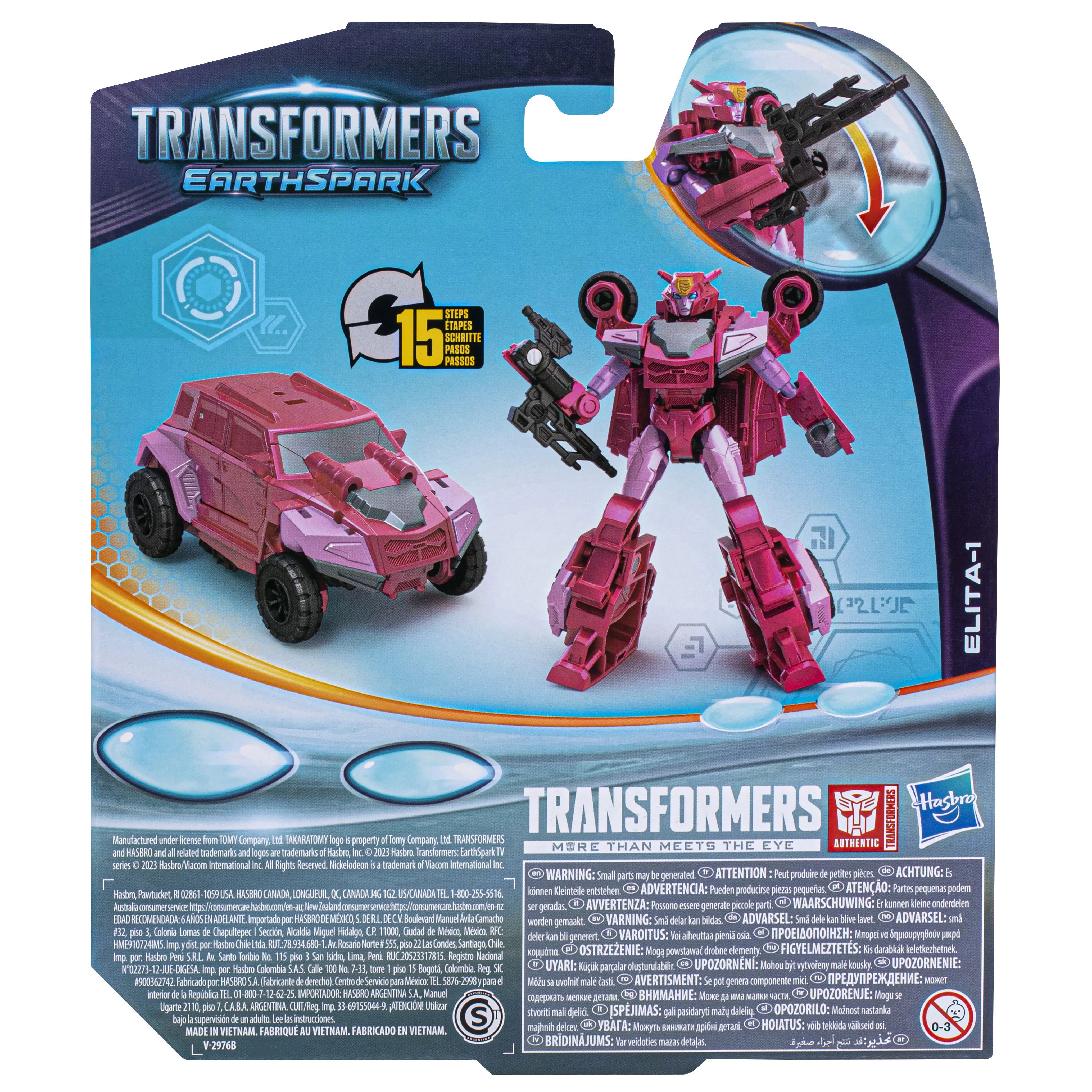 Hasbro Transformers Earthspark Warrior Elita-1