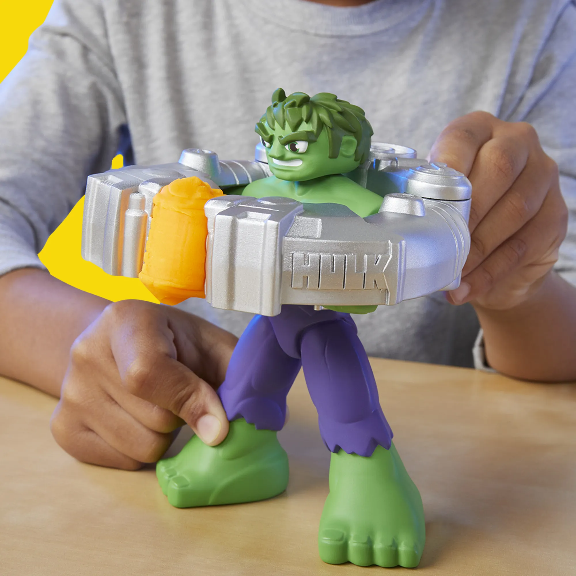 Play-Doh Marvel Hulk &amp; Squish Playset