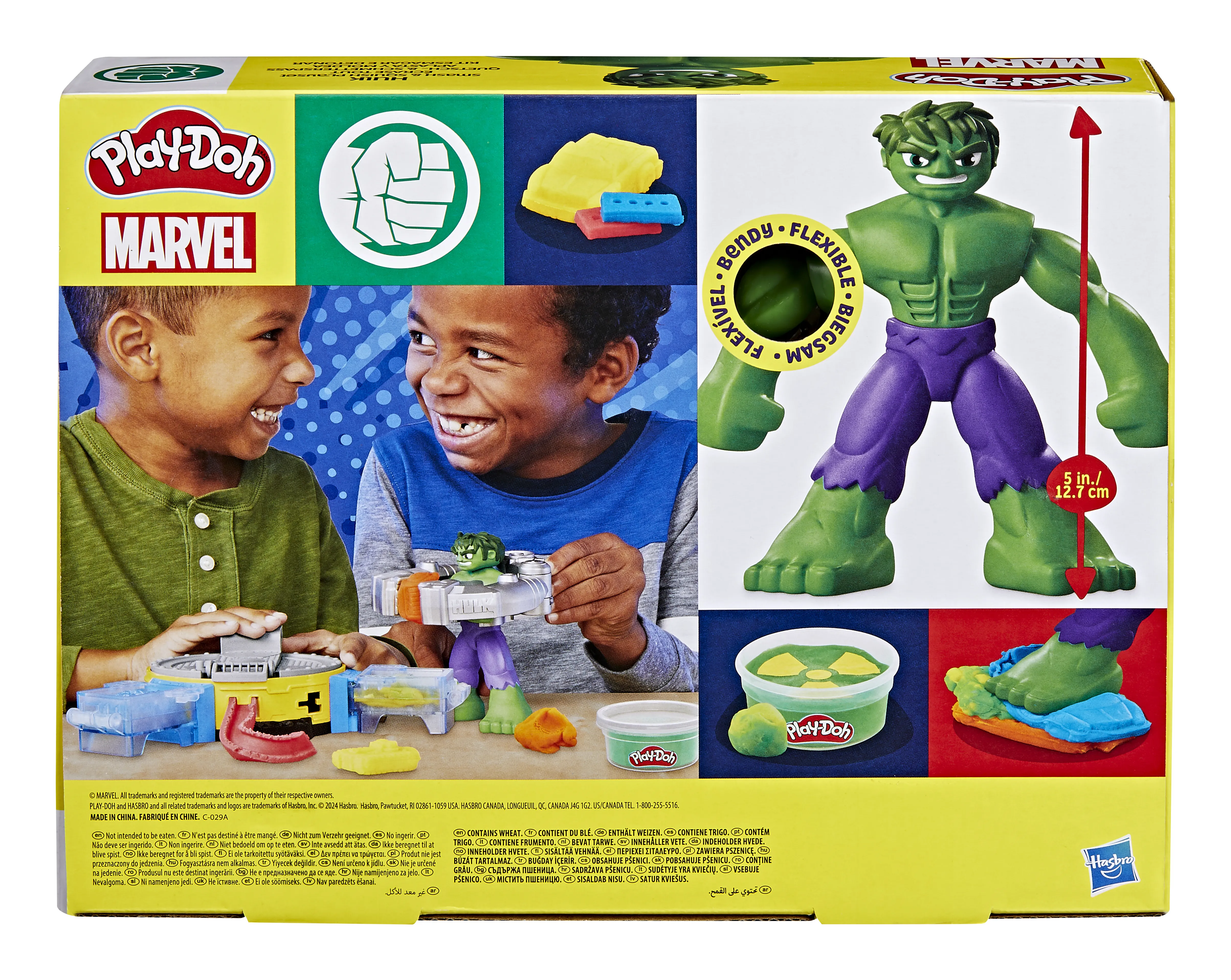 Play-Doh Marvel Hulk &amp; Squish Playset