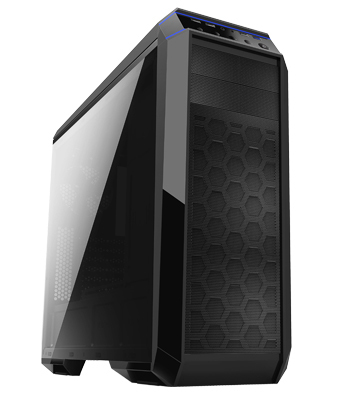 Chieftec ATX gaming tower case black