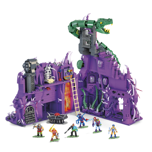 Mega Construx Masters of the Universe Origins Snake Mountain Construction Toy