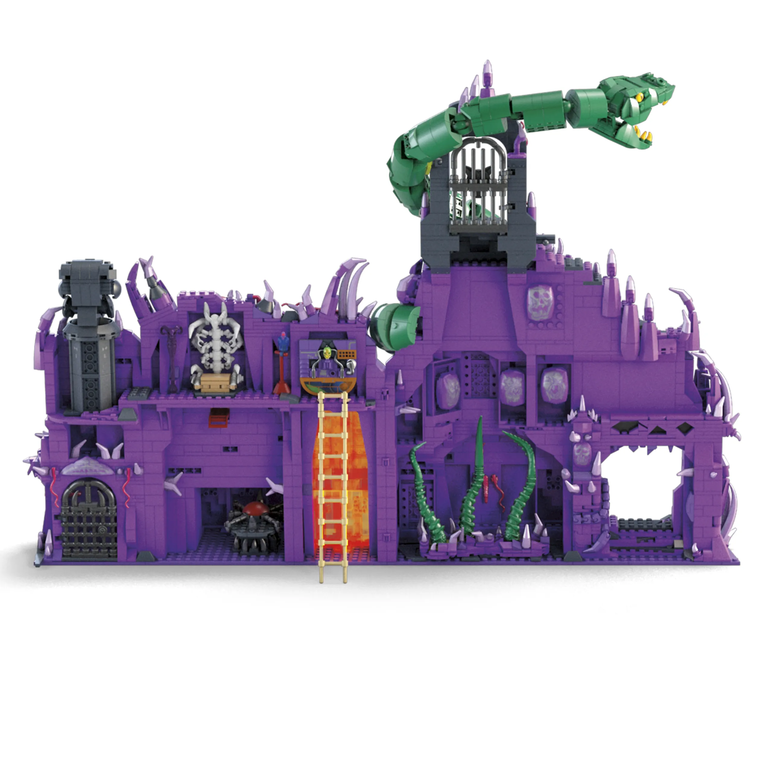 Mega Construx Masters of the Universe Origins Snake Mountain Construction Toy