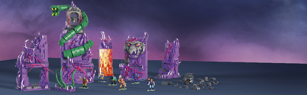 Mega Construx Masters of the Universe Origins Snake Mountain Construction Toy