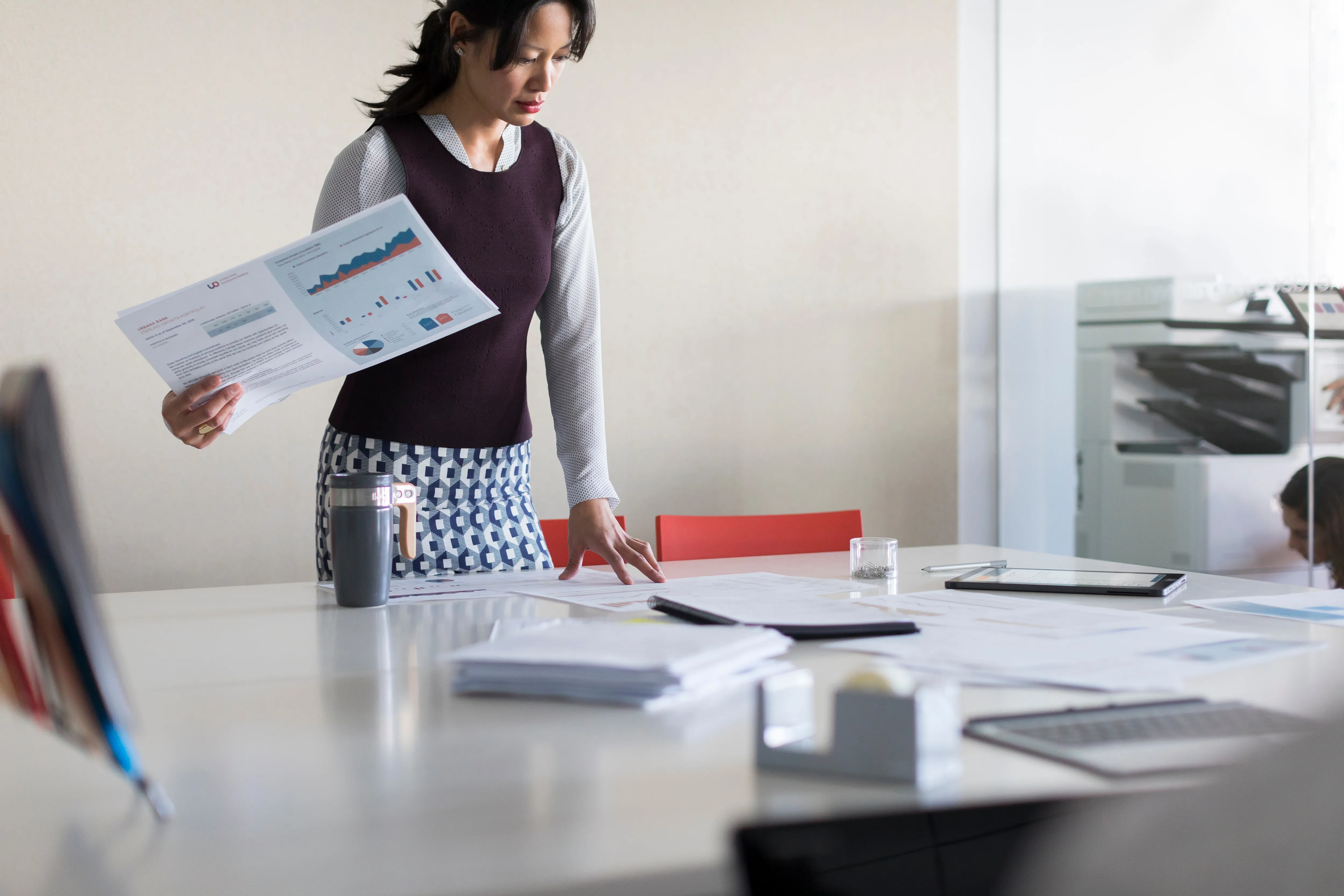 HP LaserJet Enterprise M681z Duplex, LAN, A4 - f&auml;rglaserskrivare