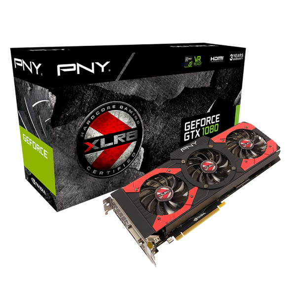 PNY GeForce GTX 1080 8GB -n&auml;yt&ouml;nohjain