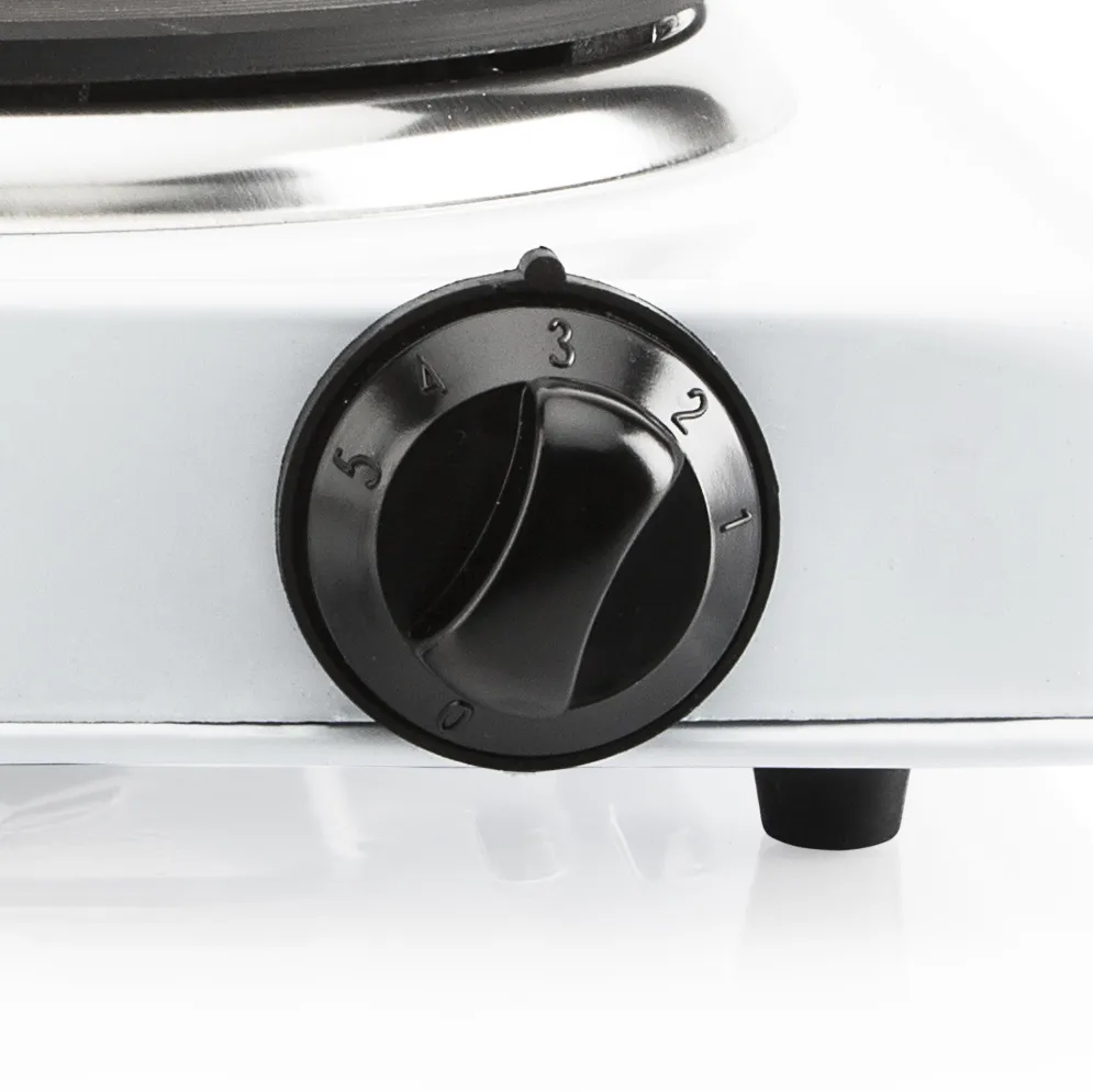 Tristar KP-6185 Kokplatta, 1000 W, 1 platta, 15 cm, Vit