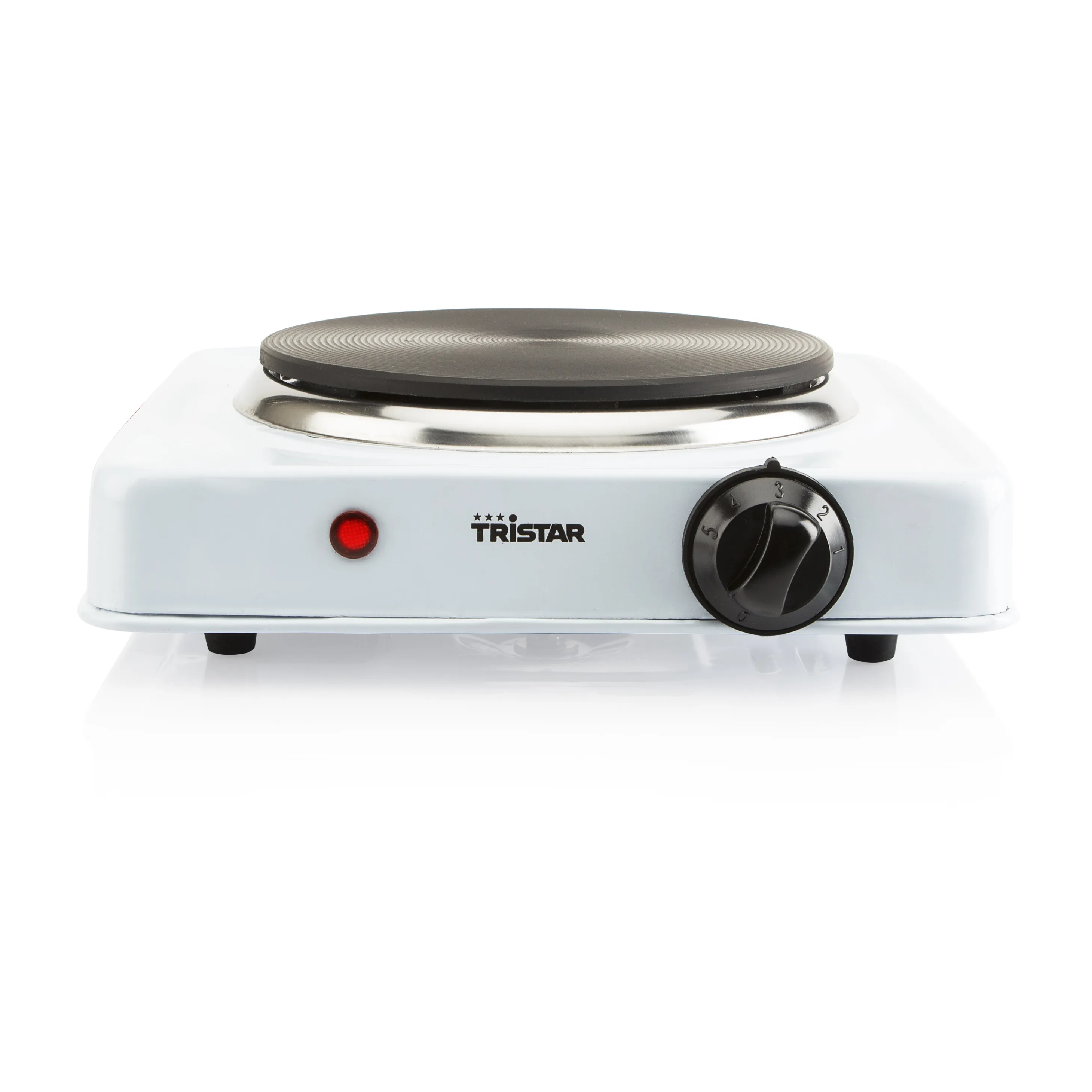 Tristar KP-6185 Kokplatta, 1000 W, 1 platta, 15 cm, Vit