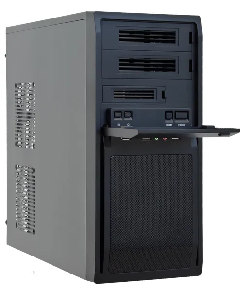 Chieftec LG-01B-OP - Mid Tower case, Black