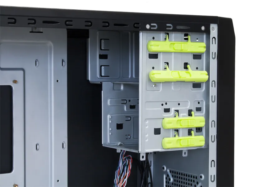Chieftec LG-01B-OP - Mid Tower case, Black
