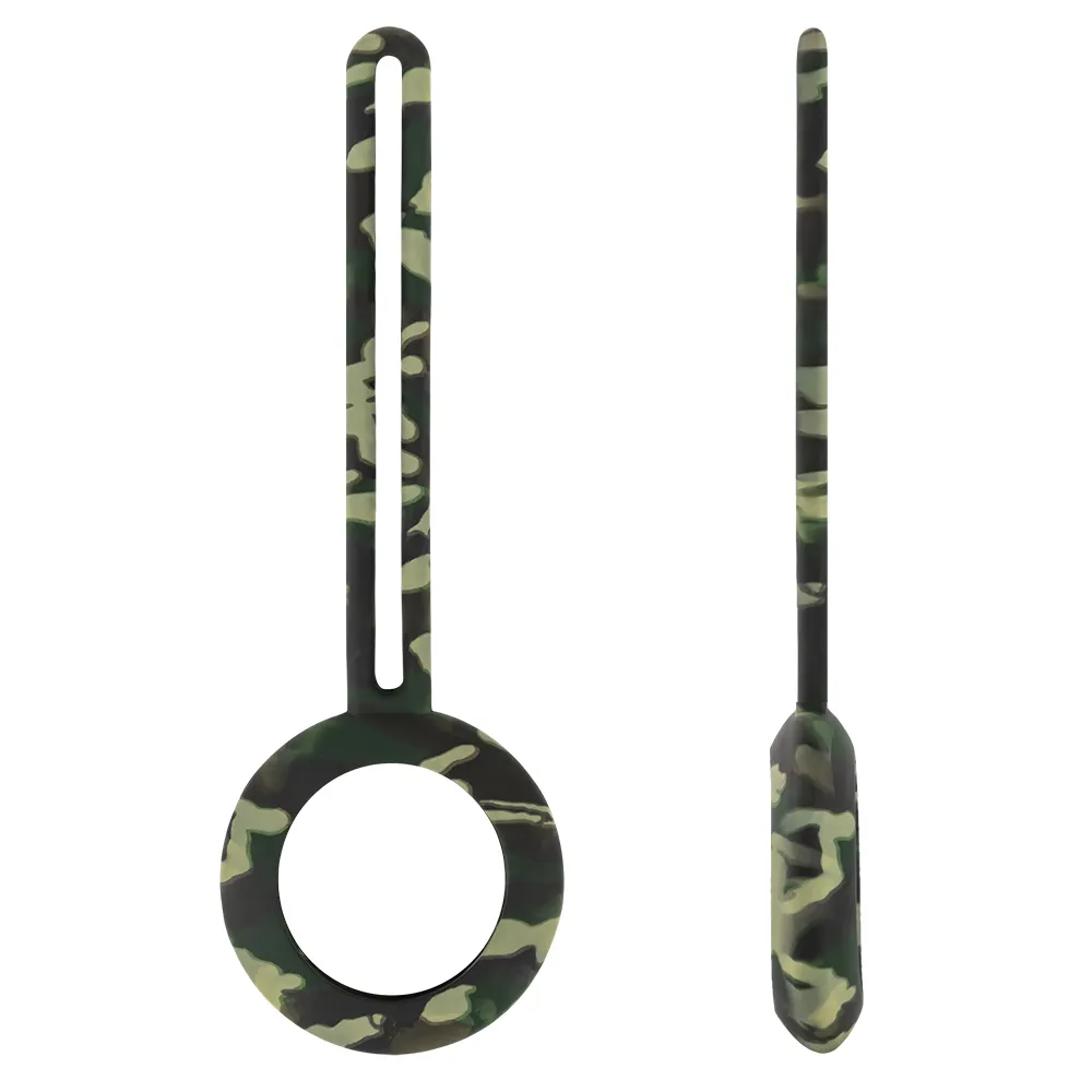 Deltaco Silicone Hanger, AirTag -lenkki, Maastov&auml;ri