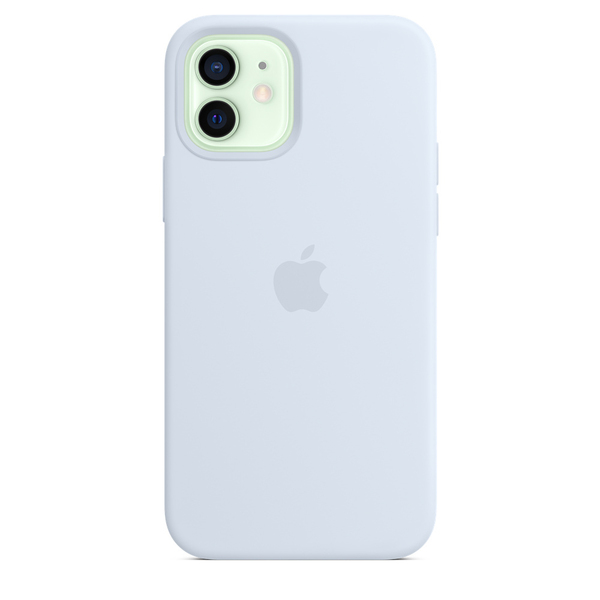 Apple iPhone 12 / 12 Pro, MagSafe - silikonskal, Cloud Blue