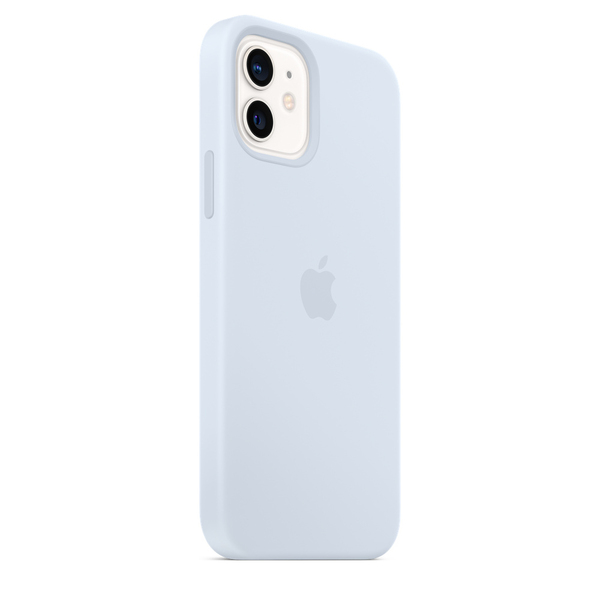 Apple iPhone 12 / 12 Pro, MagSafe - silikonskal, Cloud Blue