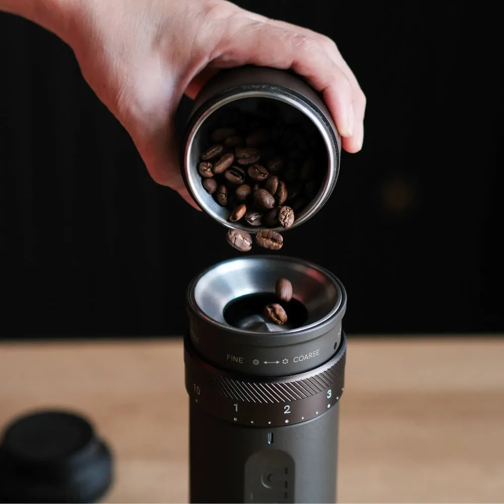 OUTIN Fino OTCG-01-TB Electric Coffee Grinder 25g, Black