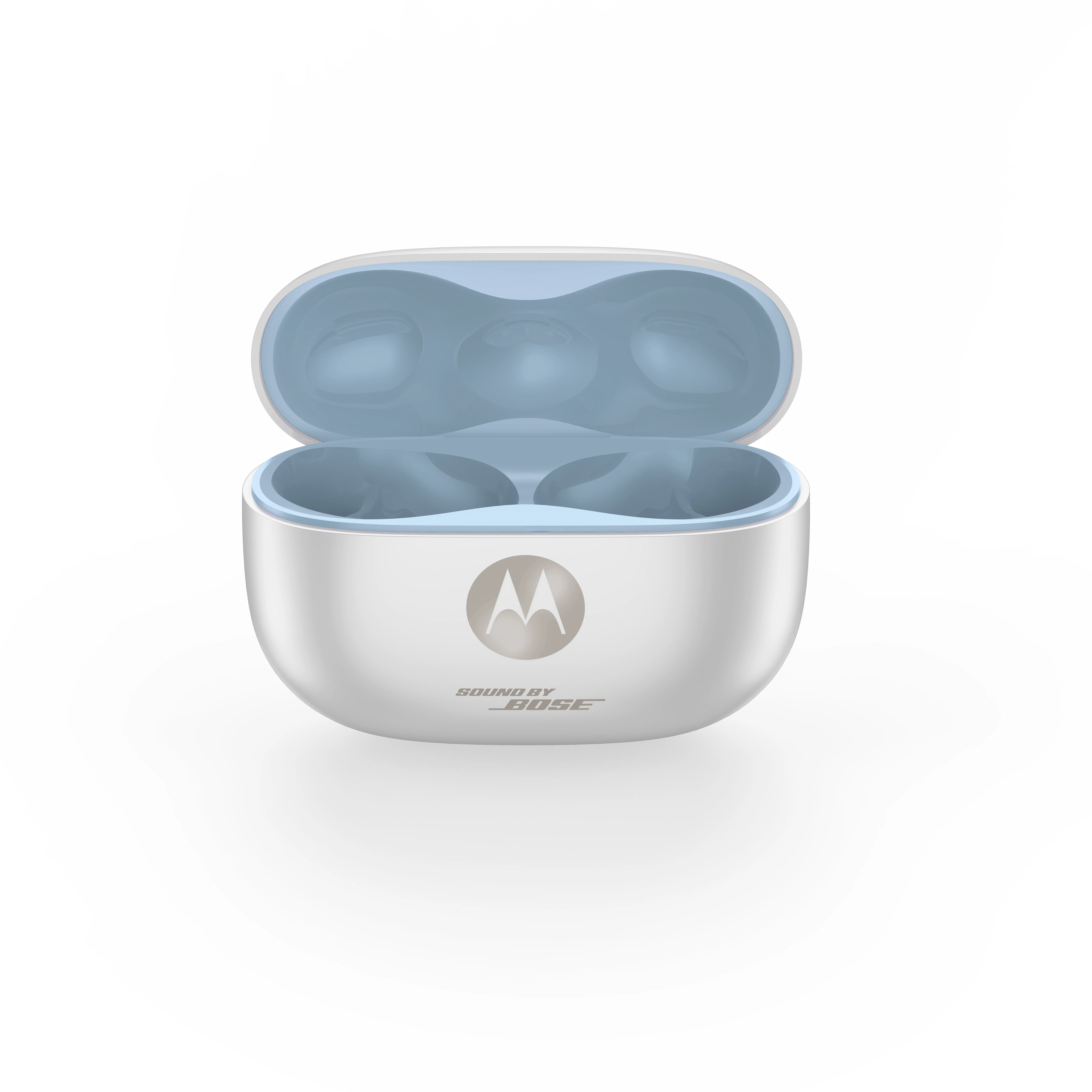Motorola Moto Buds 2 Plus -langattomat nappikuulokkeet, kirkkaanvalkoinen