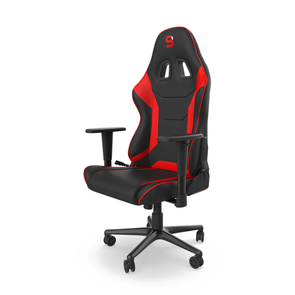 SilentiumPC Gear SR300F V2 - gaming chair, red