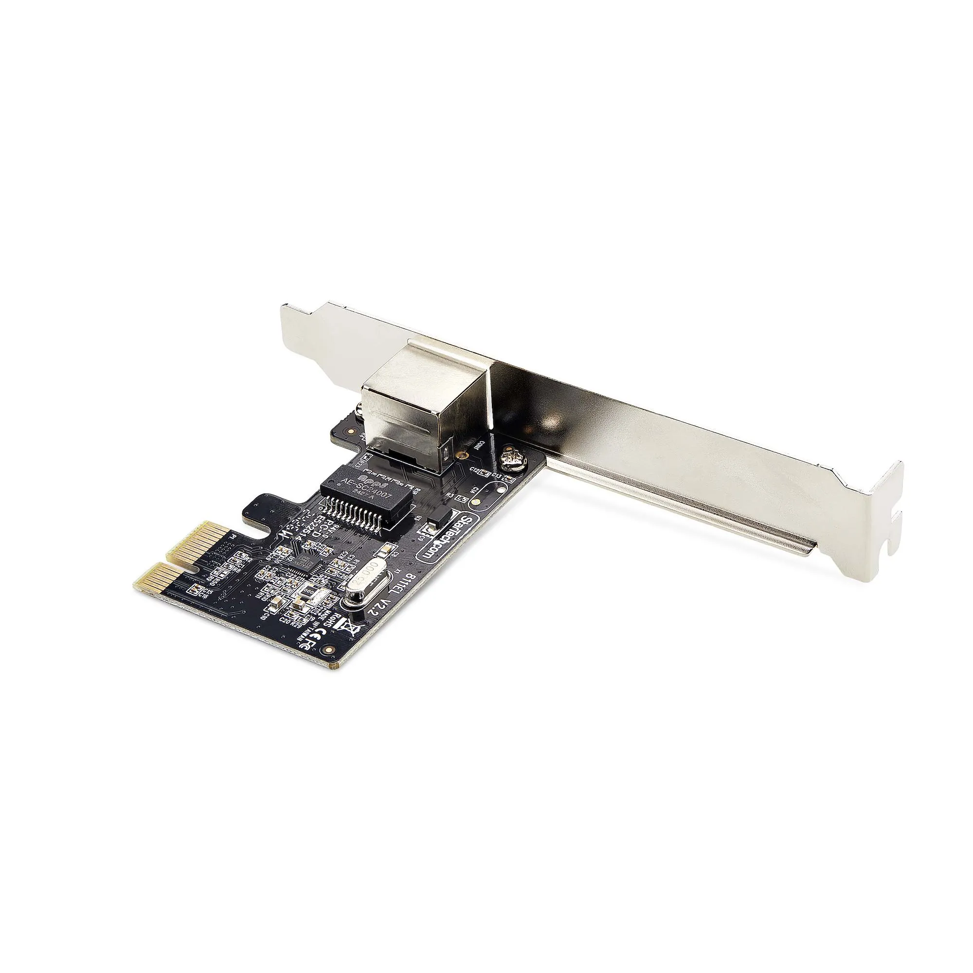 STARTECH.COM 1-Port Gigabit PCIe Network Adapter Card PCI Express LAN Card NIC Realtek RTL8111H TAA Compliant