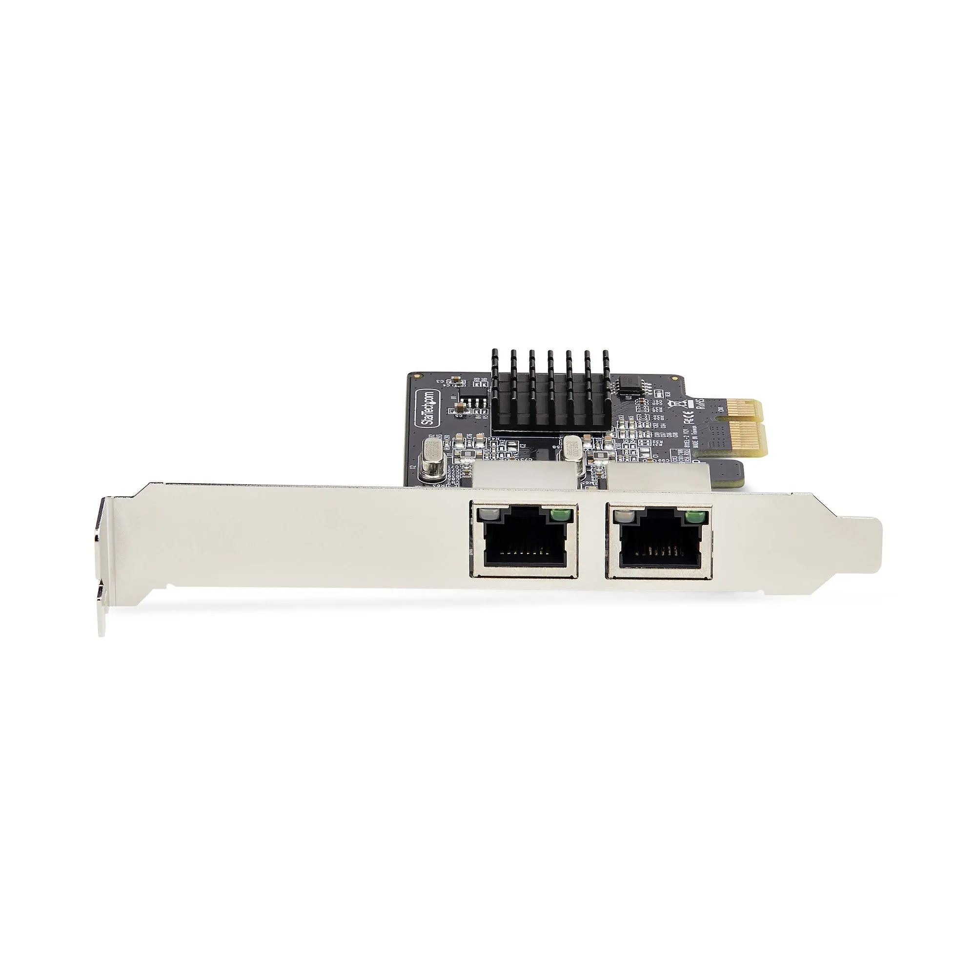 STARTECH.COM 2-Port Gigabit PCIe Network Adapter Card PCI Express LAN Card NIC 2x Realtek RTL8111H TAA Compliant