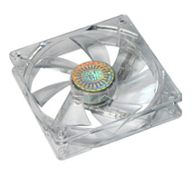 CM 12CM LED FAN RED SILENT