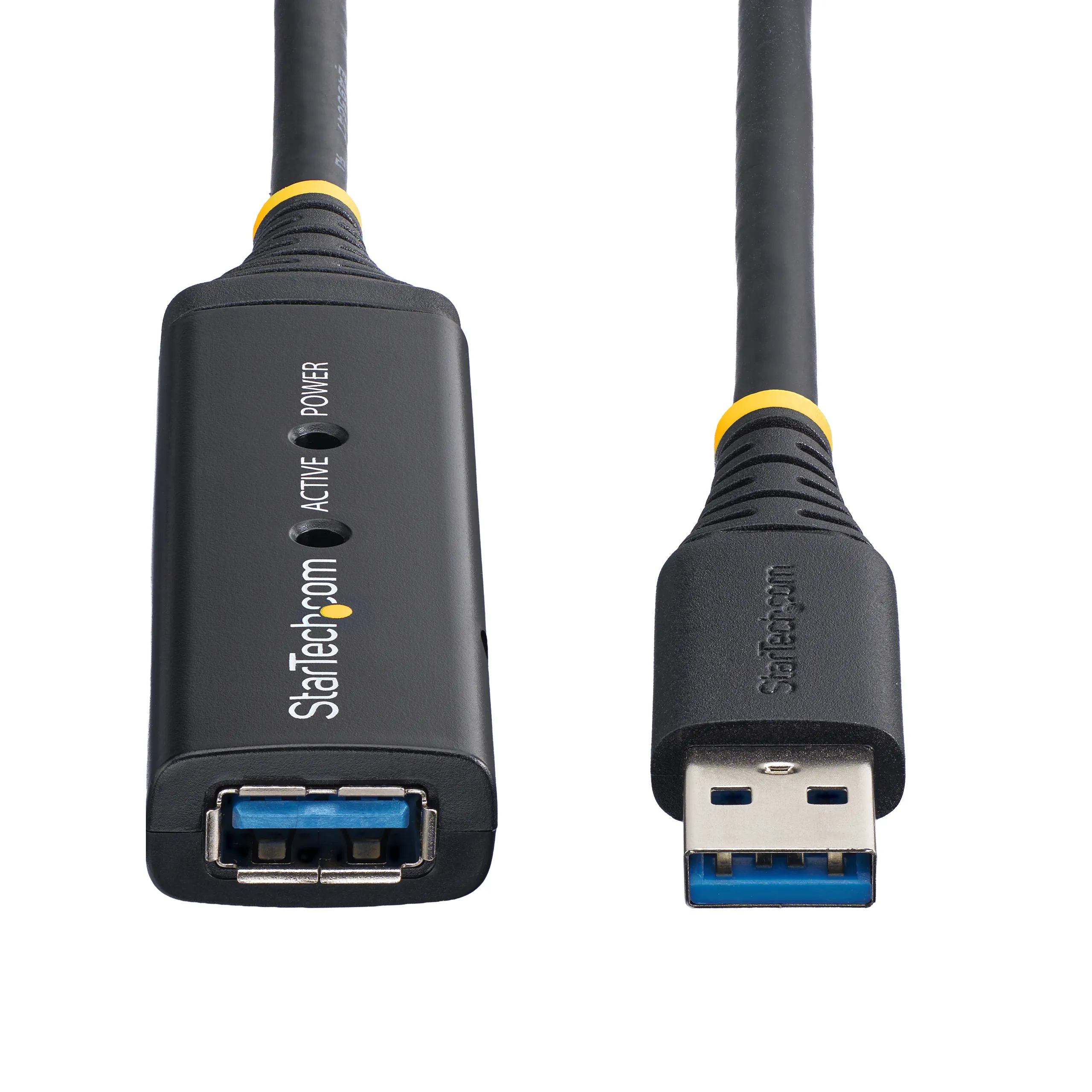 USB 3.2 Gen 1 extension cable, 5 m, Black