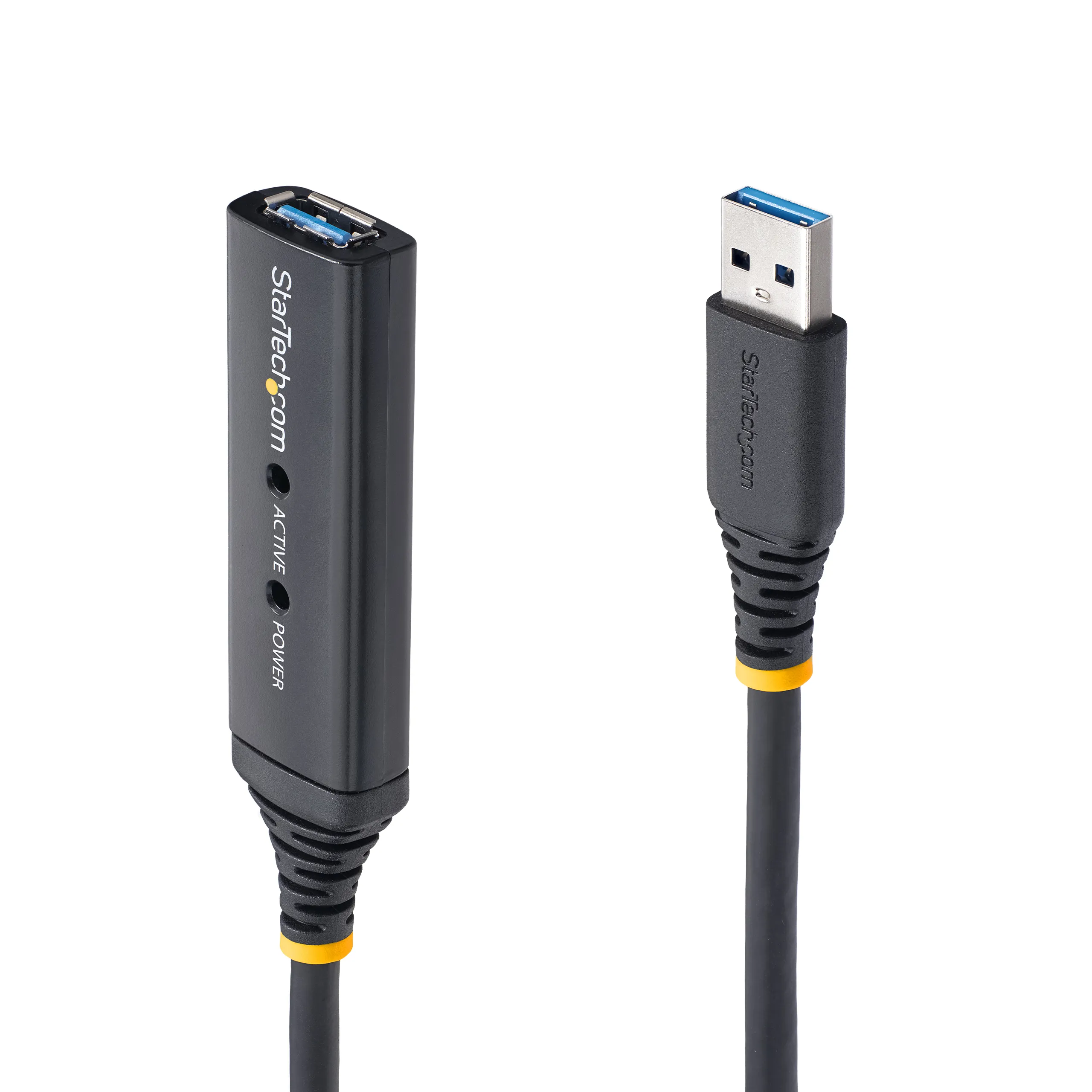 USB 3.2 Gen 1 extension cable, 5 m, Black