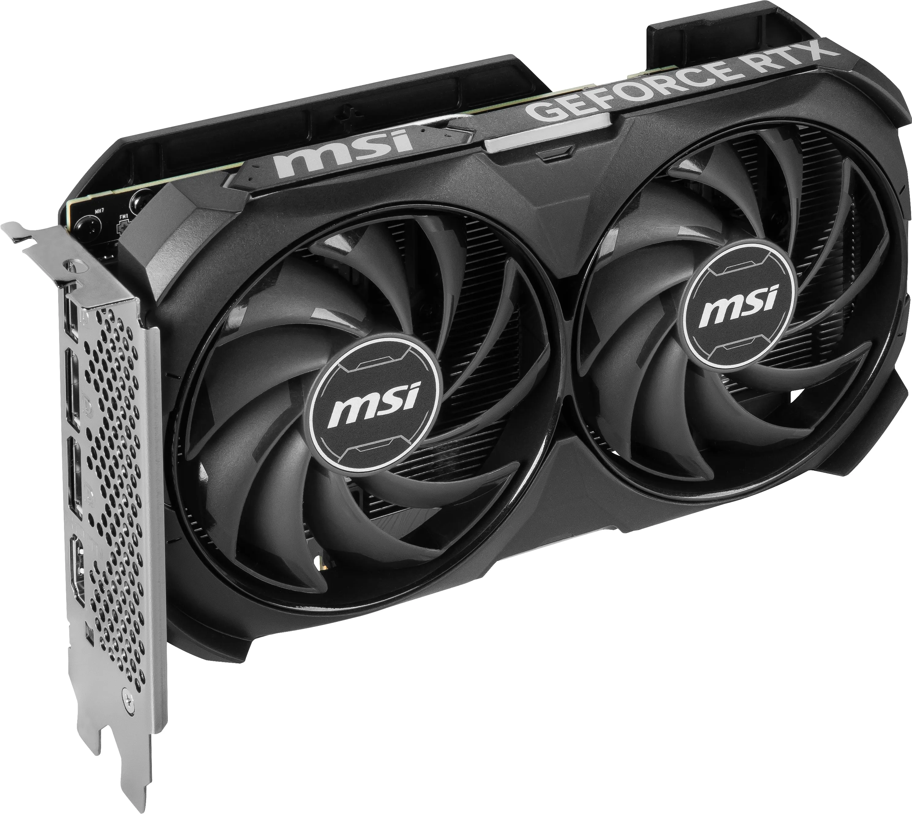MSI GeForce RTX 4060 Ti Ventus 2X Black OC 8 Gt -n&auml;yt&ouml;nohjain