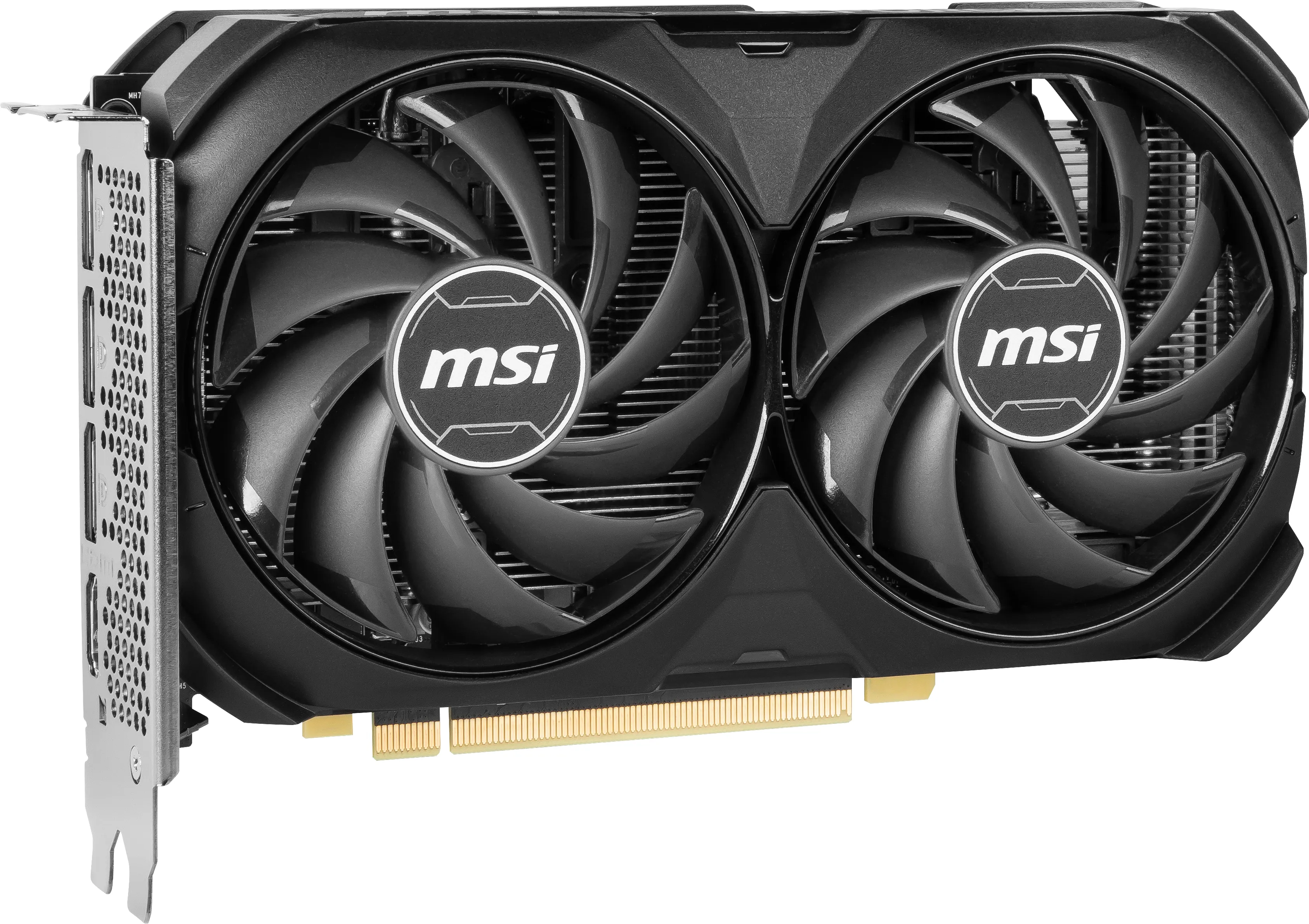 MSI GeForce RTX 4060 Ti Ventus 2X Black OC 8 Gt -n&auml;yt&ouml;nohjain