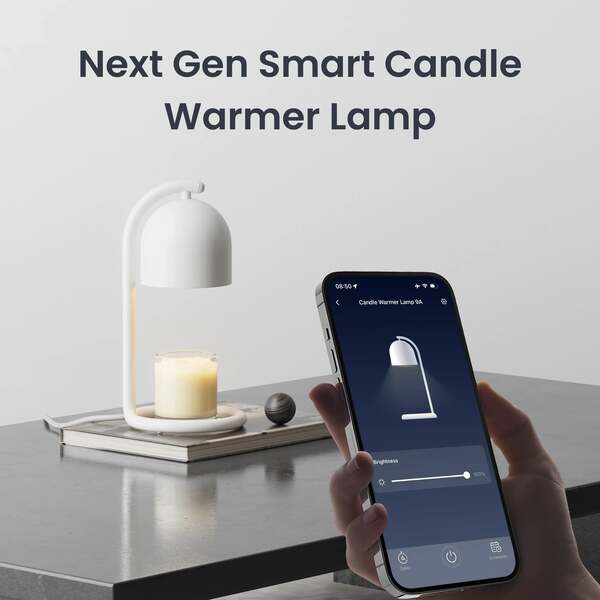 SwitchBot Smart Candle Warmer Lamp - smart candle warmer lamp, white