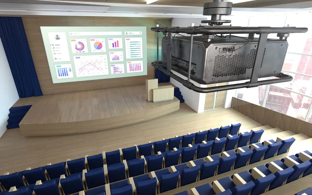 Optoma ZU2200 DLP WUXGA 22000 ANSI lm Laser Projector, Black