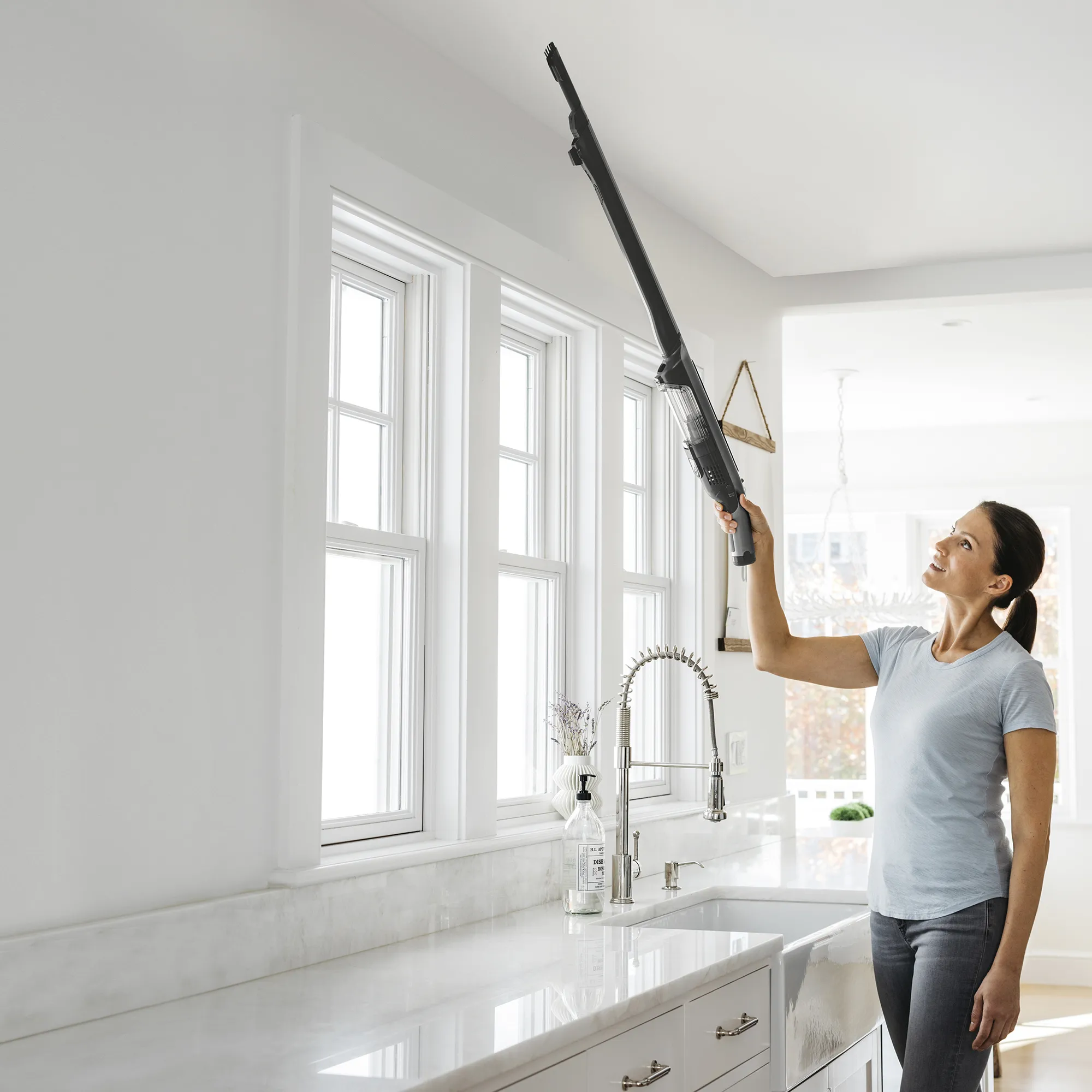 Shark Wandvac 2-in-1 WV361EU -varsi-imuri, Harmaa