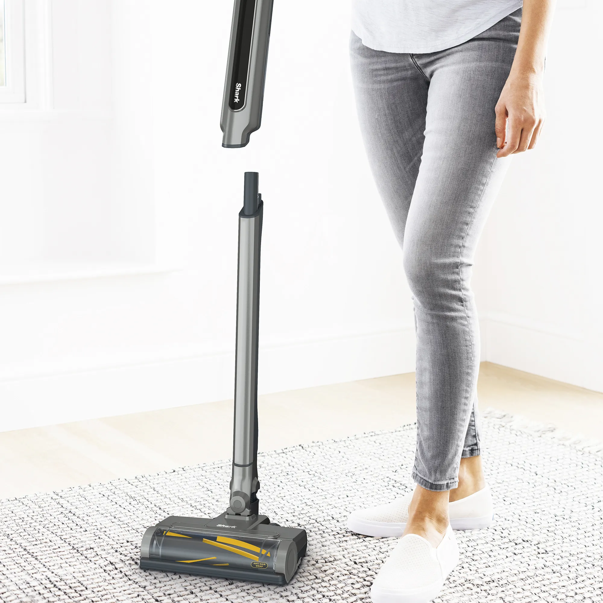 Shark Wandvac 2-in-1 WV361EU - Handheld Vacuum Cleaner, Gray