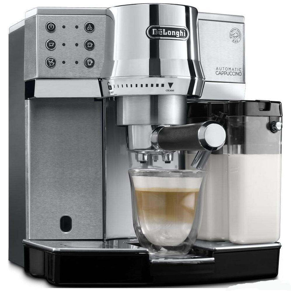 Delonghi EC850.M - coffee maker, fully automatic, Silver