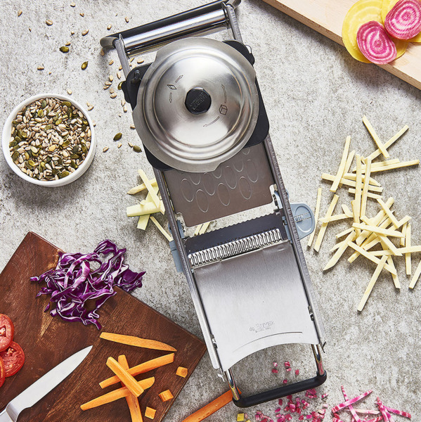 DE BUYER Mandoline Revolution Master All-purpose Slicer, Silver