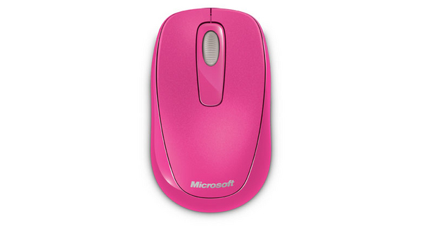 Microsoft langaton hiiri pink USB 1000 dpi 2,4GHz