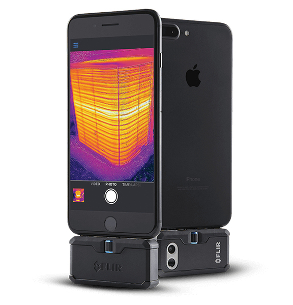 FLIR ONE Pro v&auml;rmekamera f&ouml;r iOS, -20 &deg;C - +400 &deg;C, svart