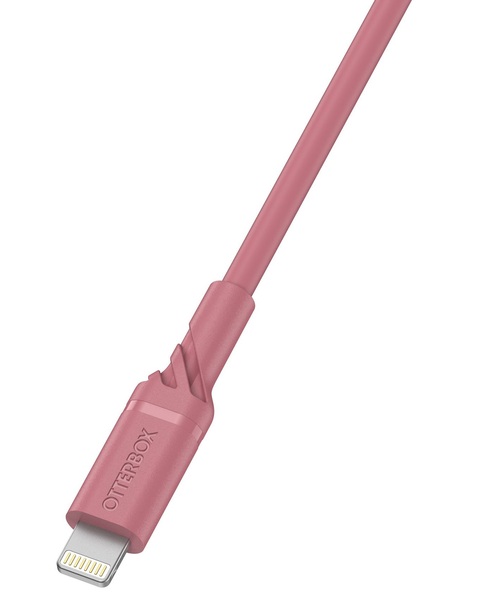 OtterBox Standard USB-A - Lightning -kaapeli, 1m, Vaaleanpunainen