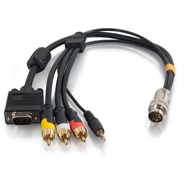 Rapidrun HD15+3.5+3Rca Flying Lead