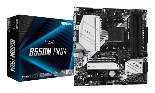ASRock B550M Pro4 mATX - moderkort