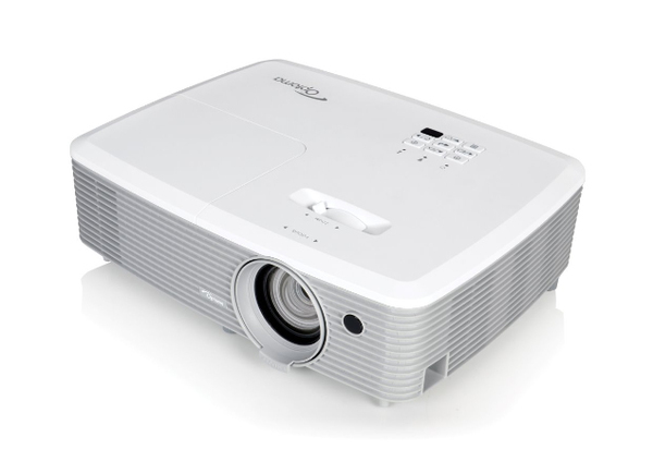 Optoma W400 - DLP-projektori - 3D - 4000 lumenia - WXGA (1280 x 800) - 16:10 - HD 720p